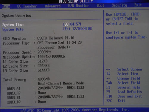 ASRock 890FX Deluxe4 BIOS