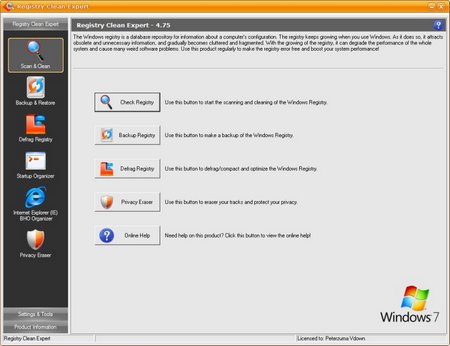 Registry Clean Expert 4.82: эксперт по очистке реестра Registry.Clean.Expert.4.75.1