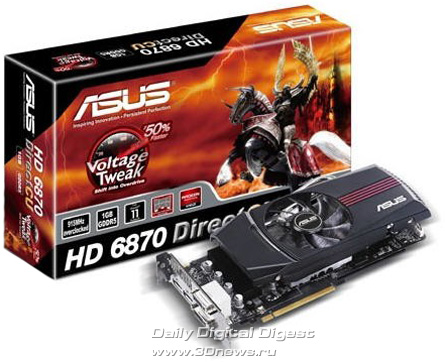 ASUS EAH6870 DirectCU