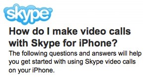 ��������� ����������� Skype