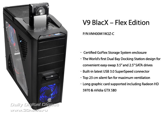 Thermaltake V9 BlacX Flex Edition