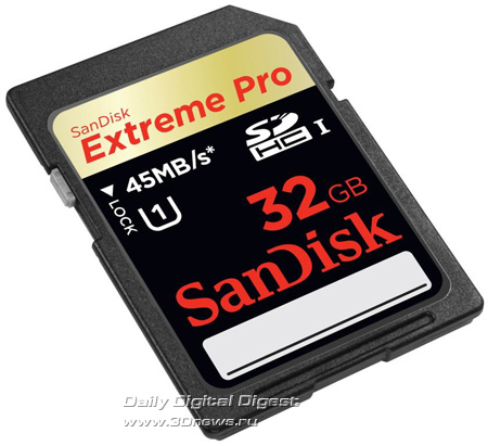 SanDisk 32GB Extreme Pro UHS-I SDHC Card