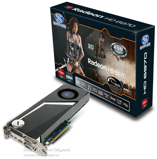 Sapphire Radeon HD 6970 2GB GDDR5
