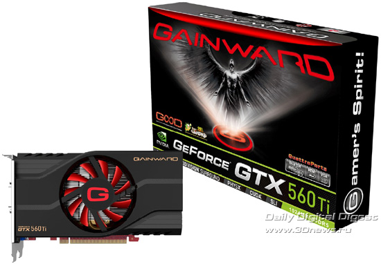 Gainward GeForce GTX 560 Ti 1024MB GDDR5