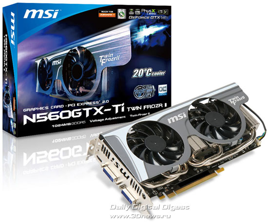 MSI N560GTX-Ti Twin Frozr II/OC