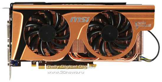 MSI N560GTX-Ti Twin Frozr II Golden Edition