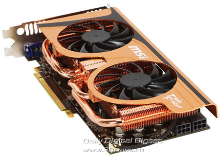 MSI N560GTX-Ti Twin Frozr II Golden Edition