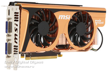 MSI N560GTX-Ti Twin Frozr II Golden Edition