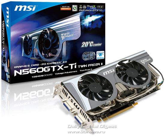 MSI N560GTX-Ti Twin Frozr II