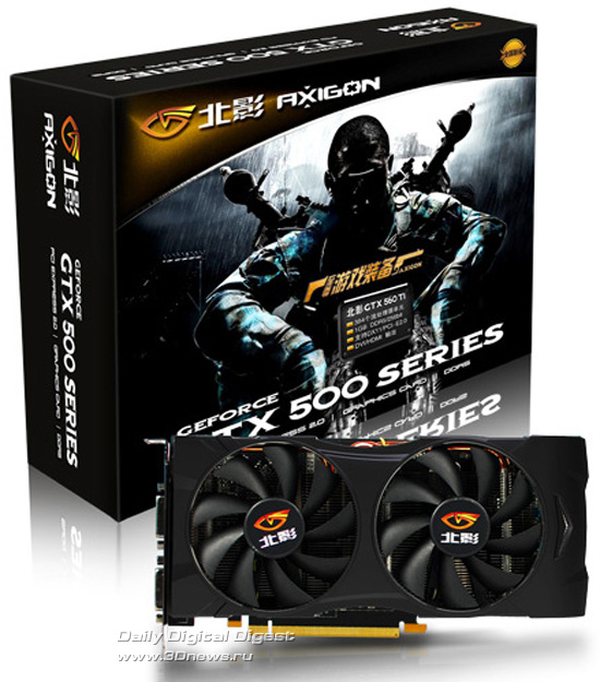 AXIGON GeForce GTX 560 Ti AXIGON GeForce GTX 560 Ti