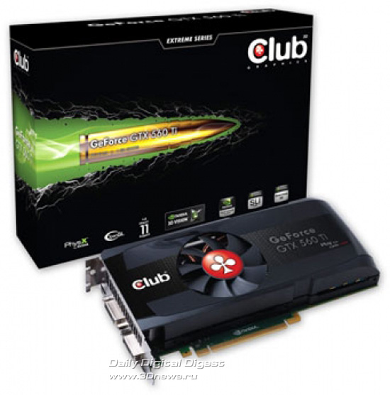 Club 3D GeForce GTX 560 Ti Club 3D GeForce GTX 560 Ti
