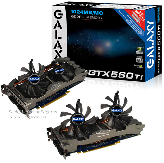 GALAXY GeForce GTX 560 Ti GC GALAXY GeForce GTX 560 Ti GC Version