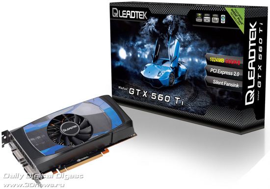 Leadtek WinFast GTX 560 Ti GDDR5 Leadtek WinFast GTX 560 Ti GDDR5