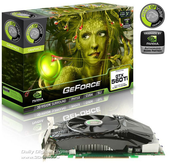 Point of View GeForce GTX 560 Ti Point of View GeForce GTX 560 Ti
