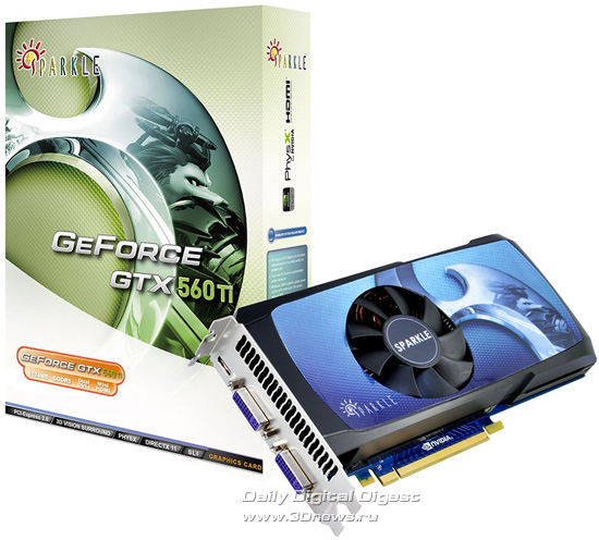 SPARKLE GeForce GTX 560 Ti SPARKLE GeForce GTX 560 Ti