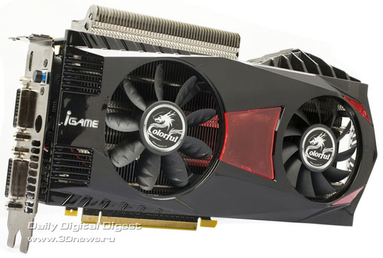 Colorful iGame560Ti-1024M D5 Ymir