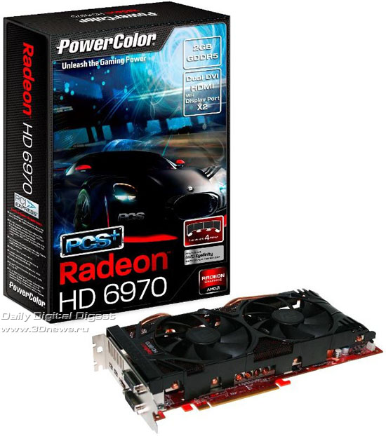 PowerColor PCS+ Radeon HD 6970 2GB GDDD5