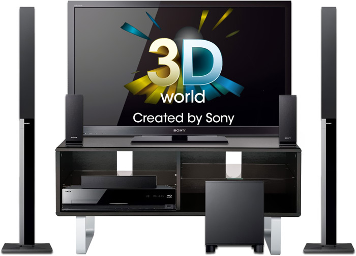 Sony продвигает 3D