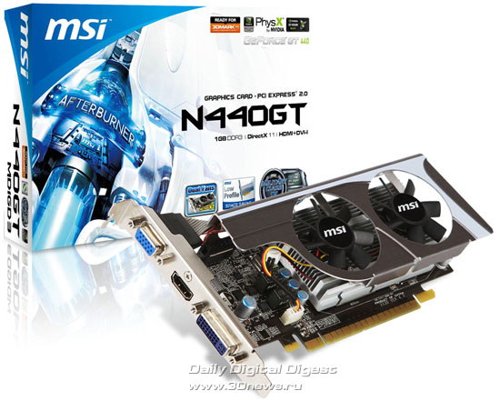 MSI N440GT-MD1GD3/LP
