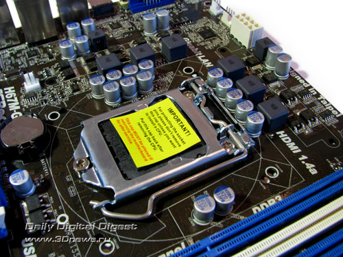 ASRock H67M-GE сокет
