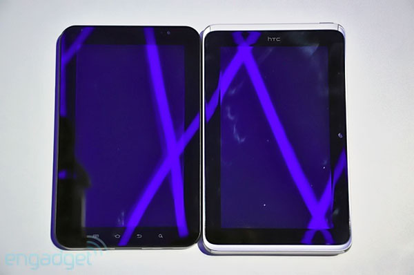 ��������� HTC Flyer � Samsung Galaxy Tab