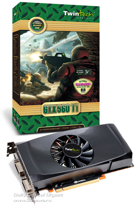 TwinTech TT-GTX560Ti-1GD5E-HDMI