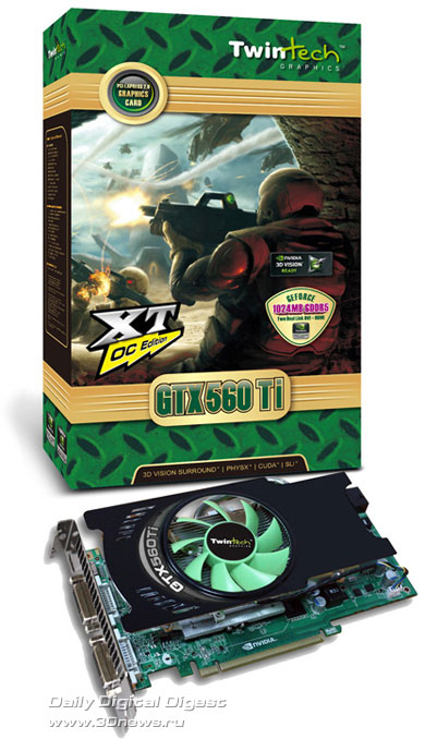 TwinTech TT-GTX560Ti-1GD5E-XTOC