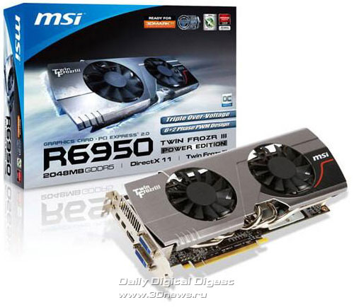 MSI R6950 Twin Frozr III Power Edition