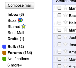 Ярлыки Gmail разделят письма по категориям