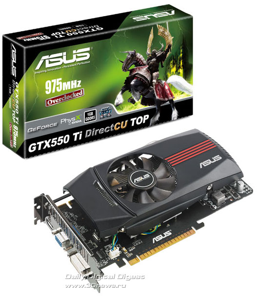 ASUS ENGTX550 Ti DC TOP/DI/1GD5