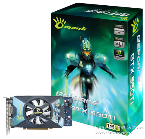 Manli GeForce GTX 550 Ti