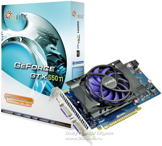 SPARKLE GeForce GTX 550 Ti