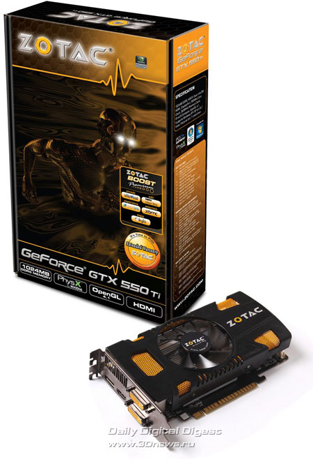ZOTAC GeForce GTX 550 Ti