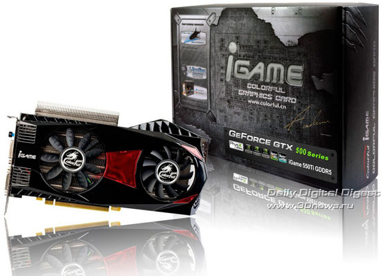 Colorful iGame550Ti-1024M D5 Ymir