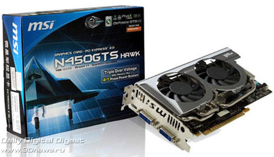 MSI N450GTS Hawk