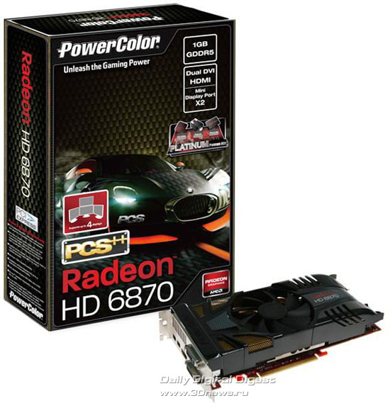 PowerColor PCS++ Radeon HD 6870 1GB GDDR5