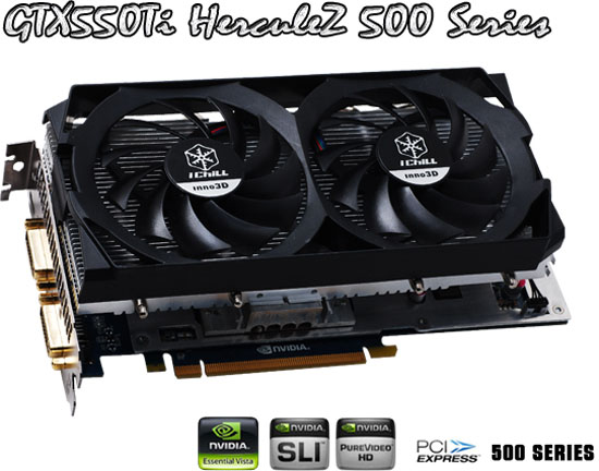 Inno3D iChill GeForce GTX 550 Ti HerculeZ