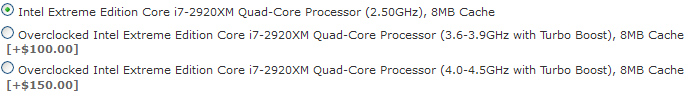 Origin PC ���������� ������� � ����������� Core i7-2920XM@4,5 ���