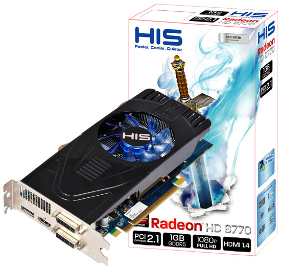 HIS Radeon HD 6770 Fan