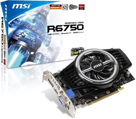 MSI R6750-MD1GD5