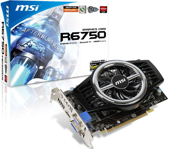 MSI R6750-MD512D5