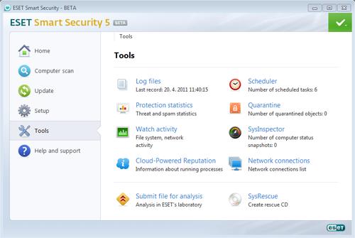 Бета-тестирование Smart Security 5 и NOD32 Antivirus 5!  Eset0605