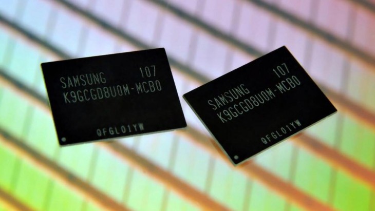 Чипы Samsung 64 Гбит MLC NAND с интерфейсом Toggle DDR 2.0