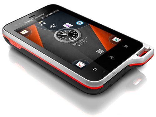 компания Sony Ericsson официально представила смартфон Xperia active