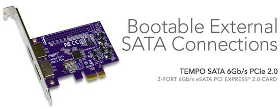 Sonnet TEMPO SATA III PCI Express 2.0 x1 Card