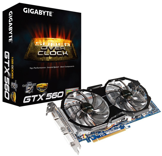 GIGABYTE GV-N56GSO-1GI GIGABYTE GV-N56GSO-1GI