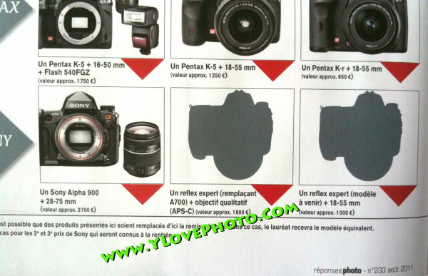 Цены на Sony Alpha A77 и A65 Цены на Sony Alpha A77 и A65