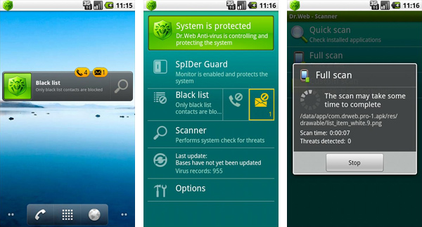 доктор веб для android