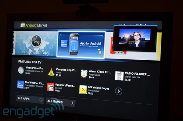 ����-������ Google TV �� ���� Android 3.1 ��� Logitech Revue