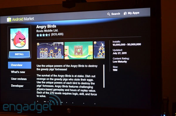 ����-������ Google TV �� ���� Android 3.1 ��� Logitech Revue